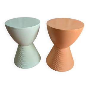 Paire de tabourets Prince - starck kartell