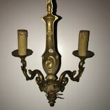 Paire d'appliques en bronze style Louis XV