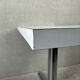 Table vintage en formica et chrome