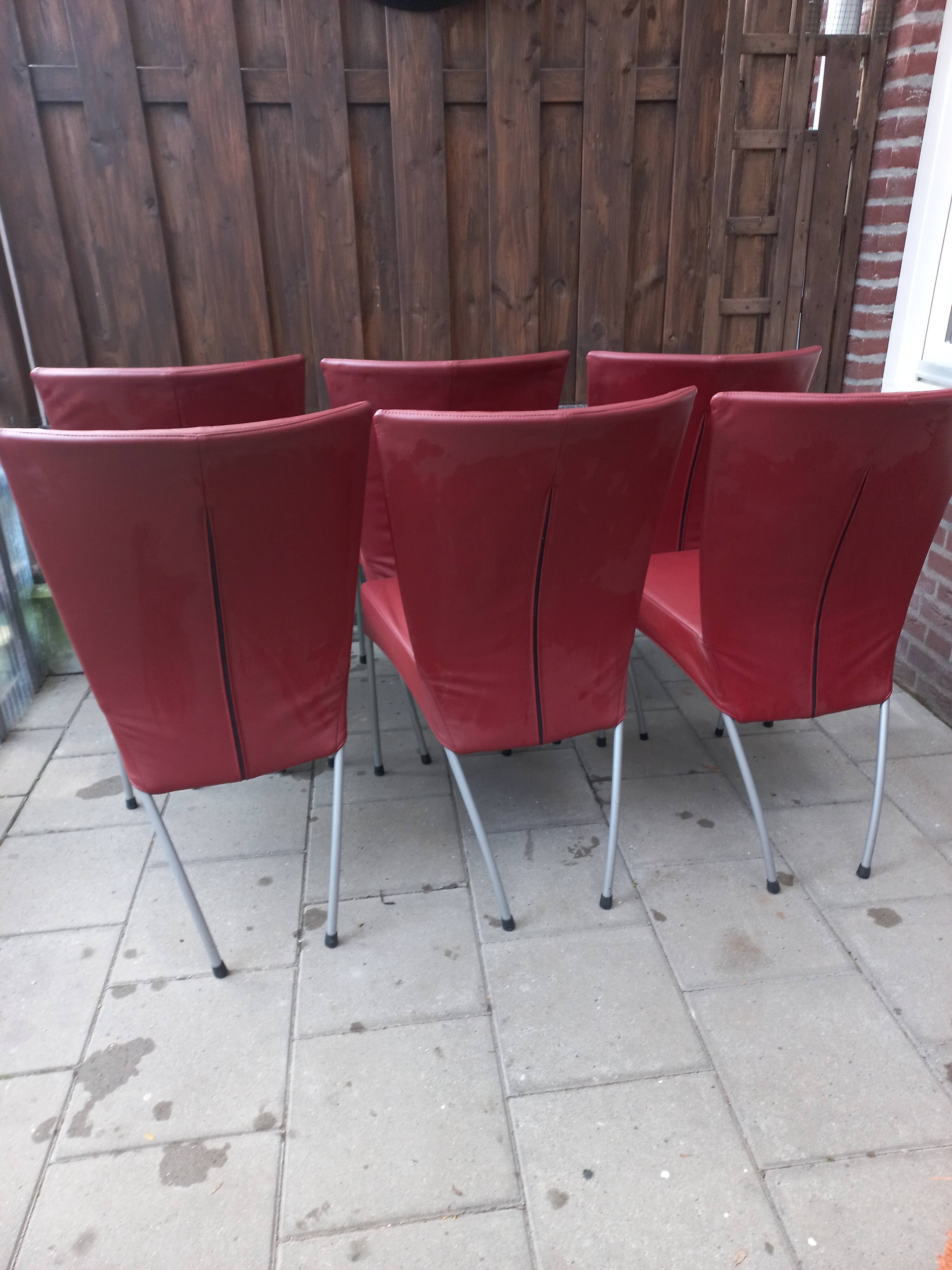 6 x Montis Spica stoelen