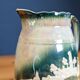 Antique Pitcher Jug Altehburg Saxony German Earthenware Numbered 1206E Village