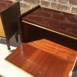 Pair vintage bedside