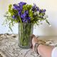 Vintage glass vase
