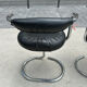 4 chaises Cobra par Giotto Stoppino