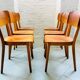 Thonet wooden chairs, 1960s – set of 20