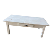 Table basse blanche