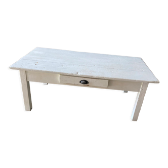 White coffee table