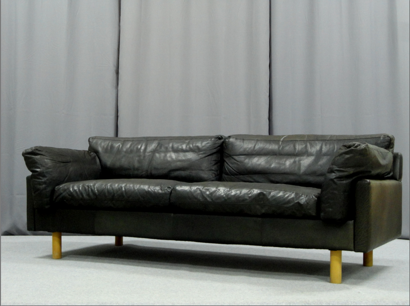 1970 leather sofa