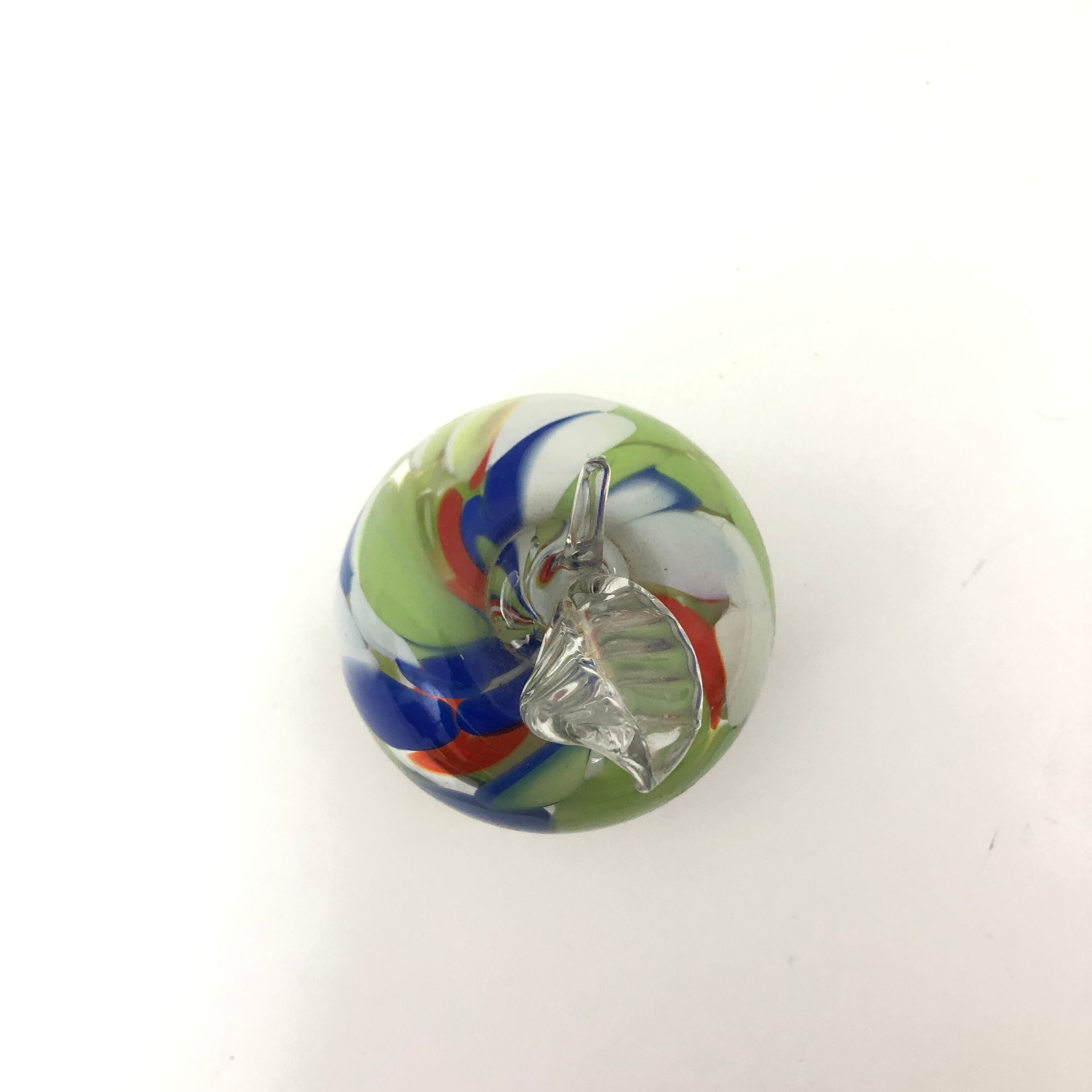 Paper press or sculpture in the shape of an apple