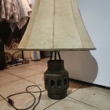 1950 LAMPE SCULPTURE MODERNISTE BRUTALIST RUSTIQUE MODERNE ART POPULAIRE