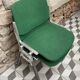 Pair of green DSC 106 chairs by Giancarlo Piretti