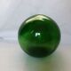 Green glass sphere float