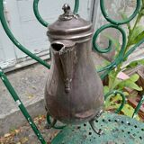 Théière Gallia Collection-"POMPADOUR" balustre en métal argenté -XXéme