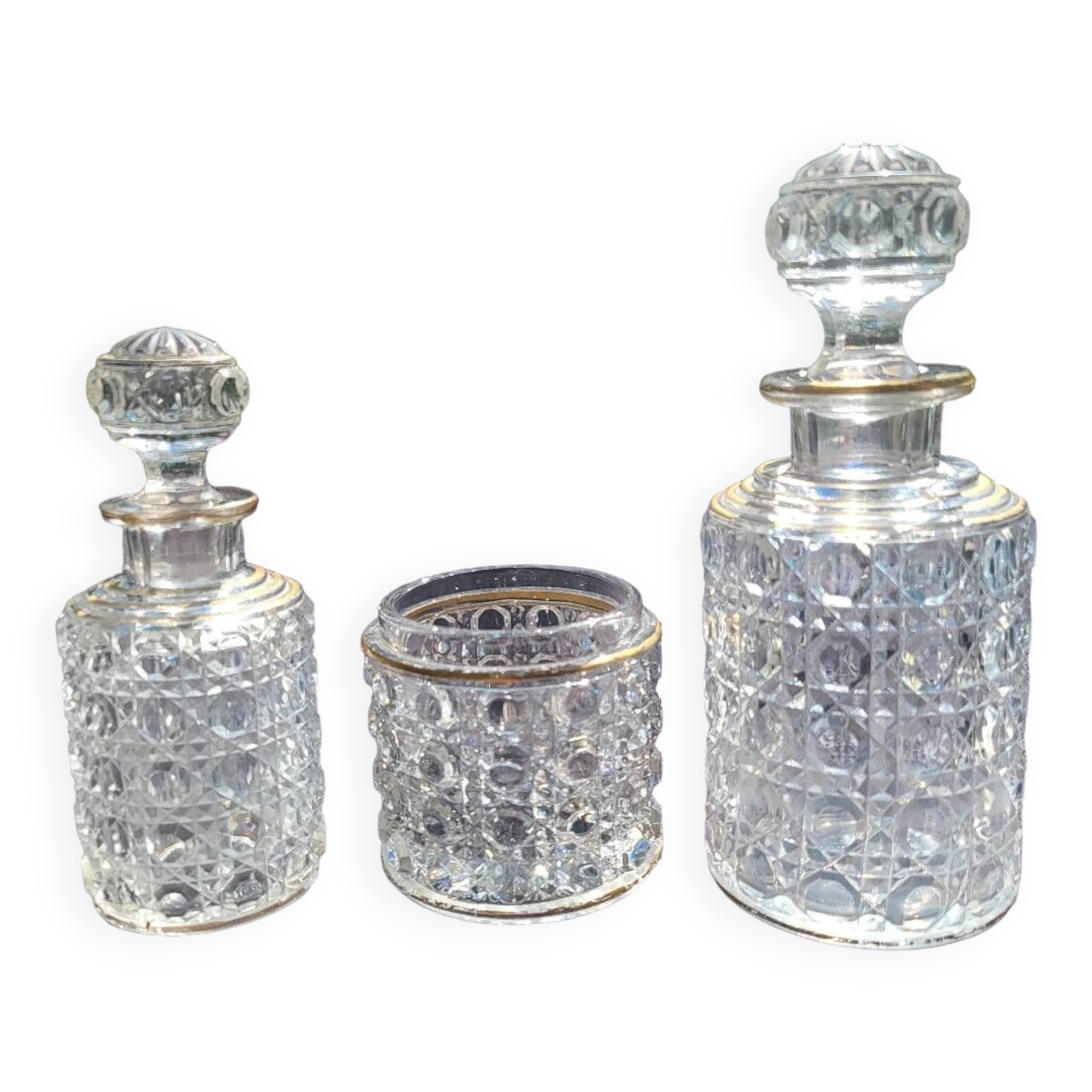 Baccarat diamond gemstone set