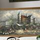 Large oil on canvas by Benett