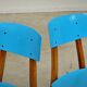 Paire de chaises bois et plastique Ton Bystrice Thonet