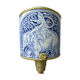 Venetian shade, Toile de Jouy shade