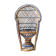 Emmanuelle rattan armchair for dolls