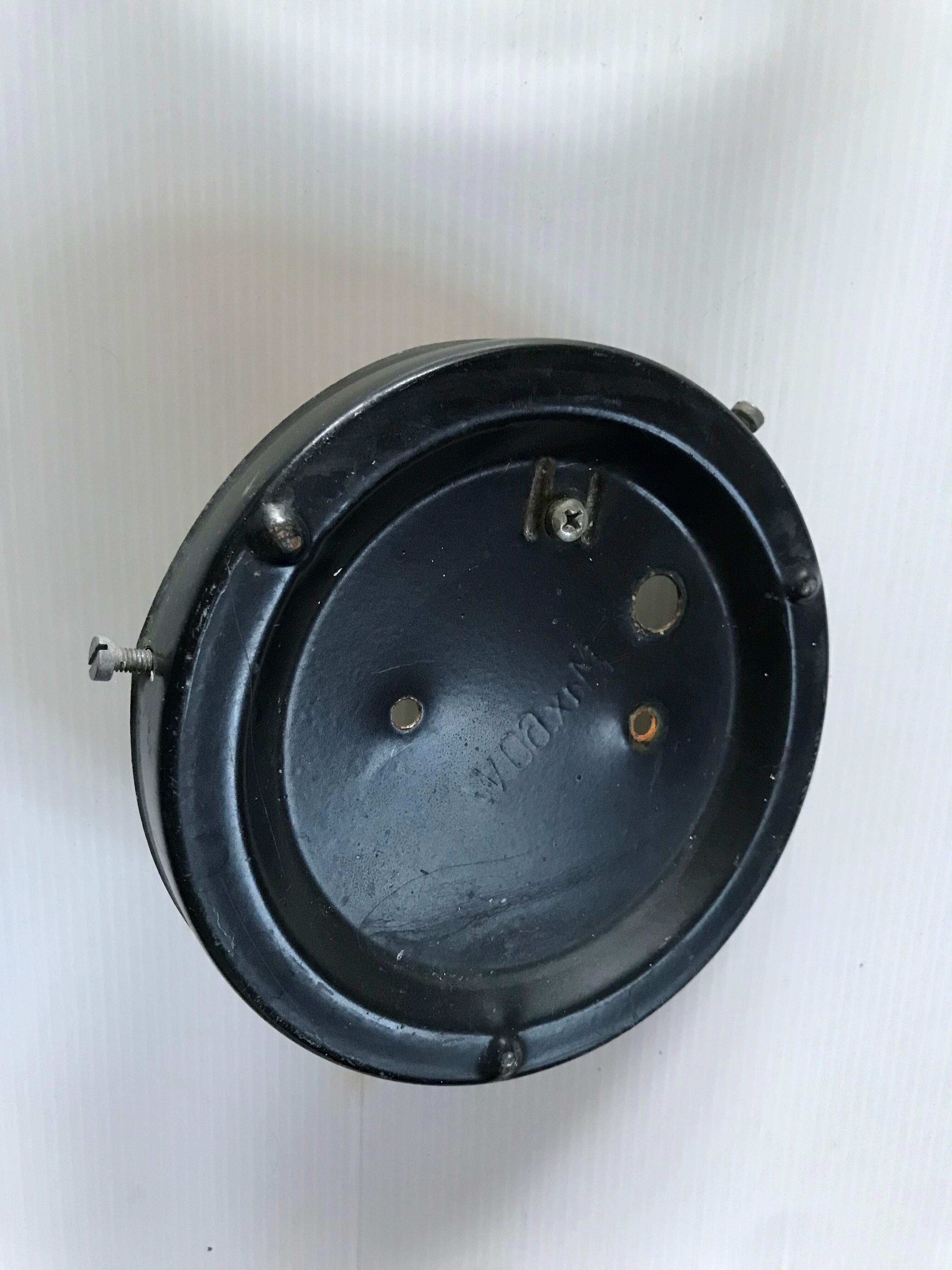 Vintage molded glass ceiling lamp