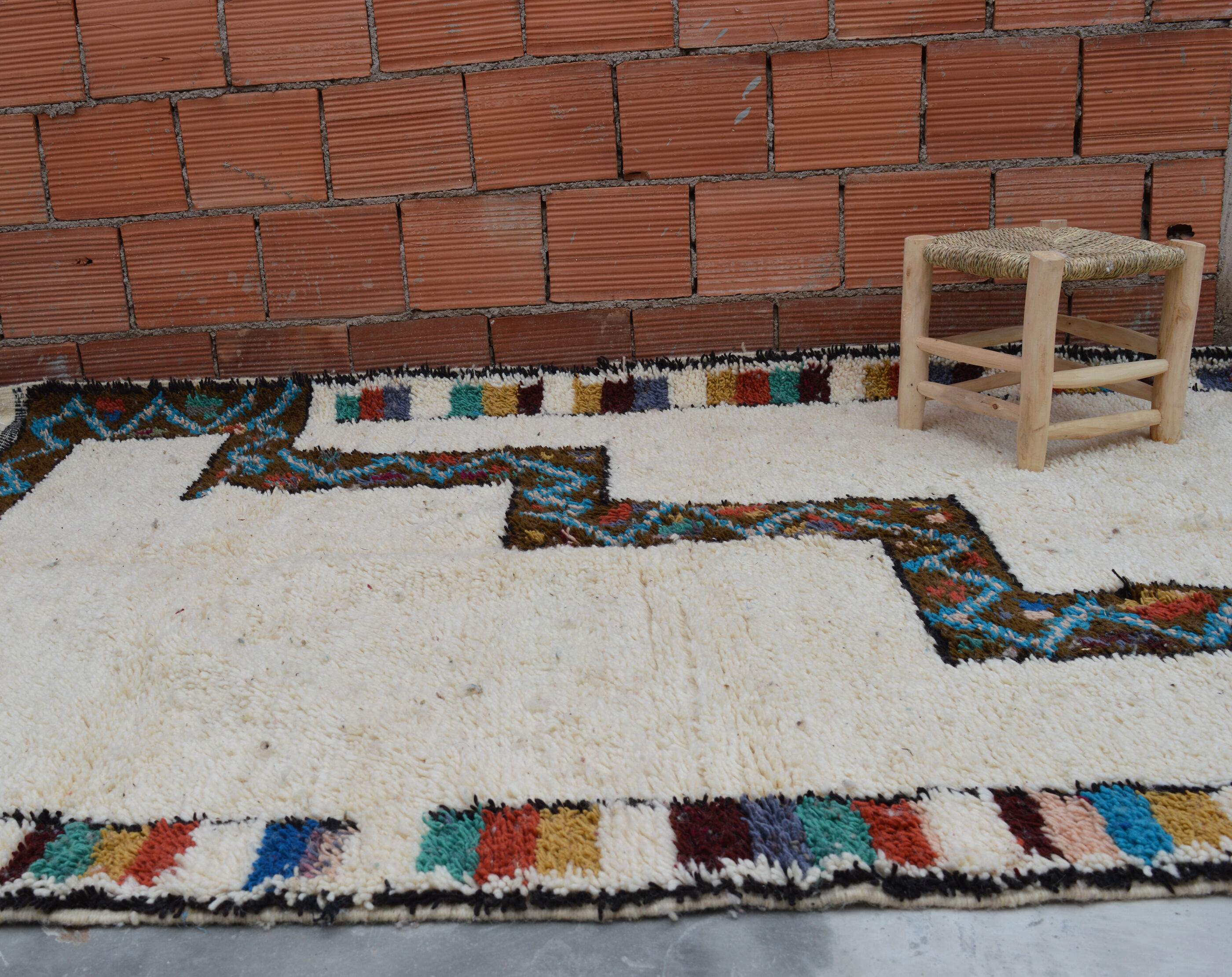 Moroccan berber carpet 262x158cm