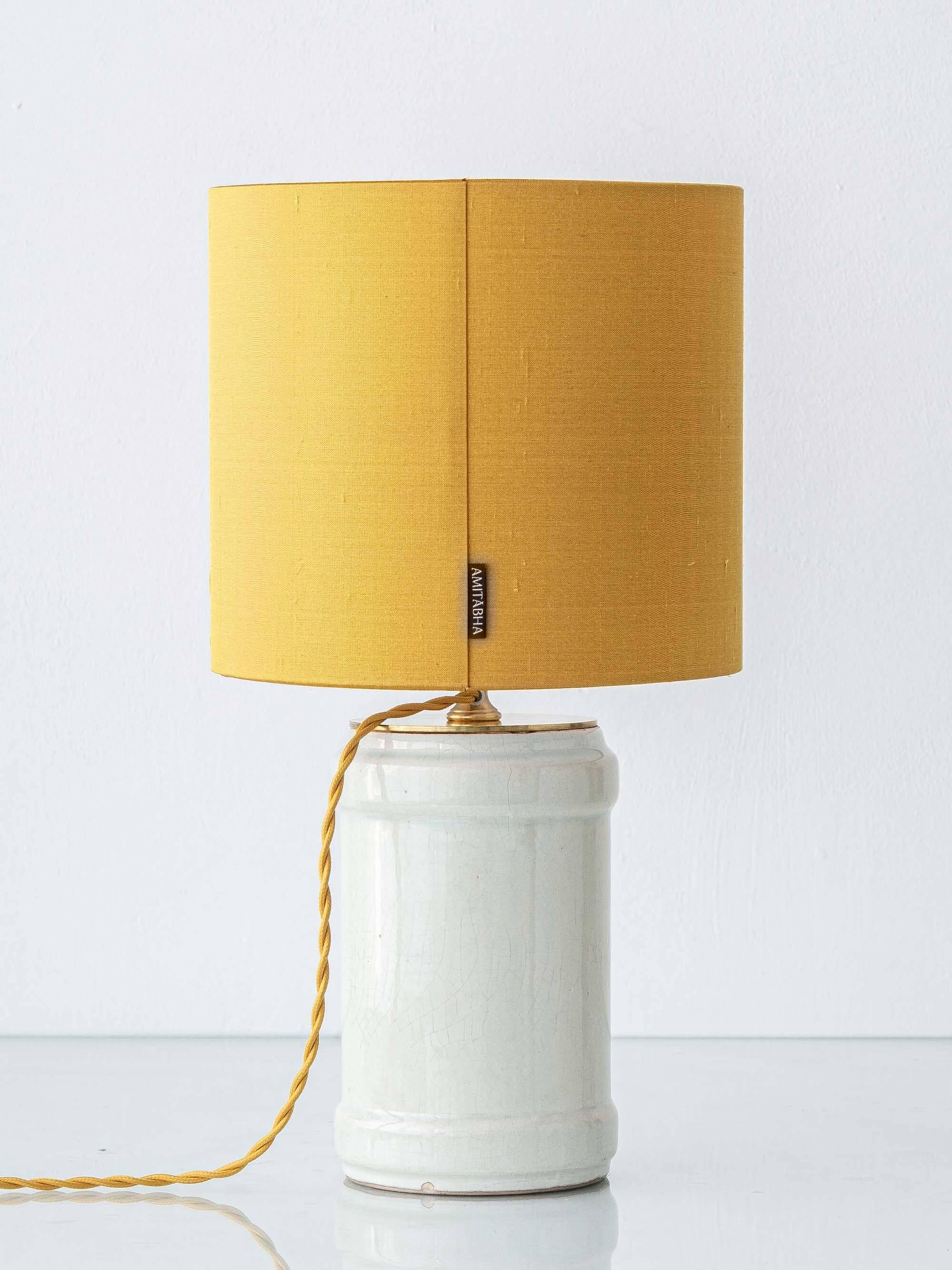 Italian apothecary potiche table lamp Albarello, 19th-century Renaissance.