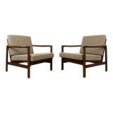 Pair of mid century armchairs "b7522 " by Zenon Bączyk, Poland, 1960's