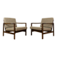 Pair of mid century armchairs "b7522 " by Zenon Bączyk, Poland, 1960's