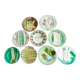 French antique asparagus plates in majolica