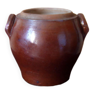 Elegant little salt pot in the shape of a rumen pot