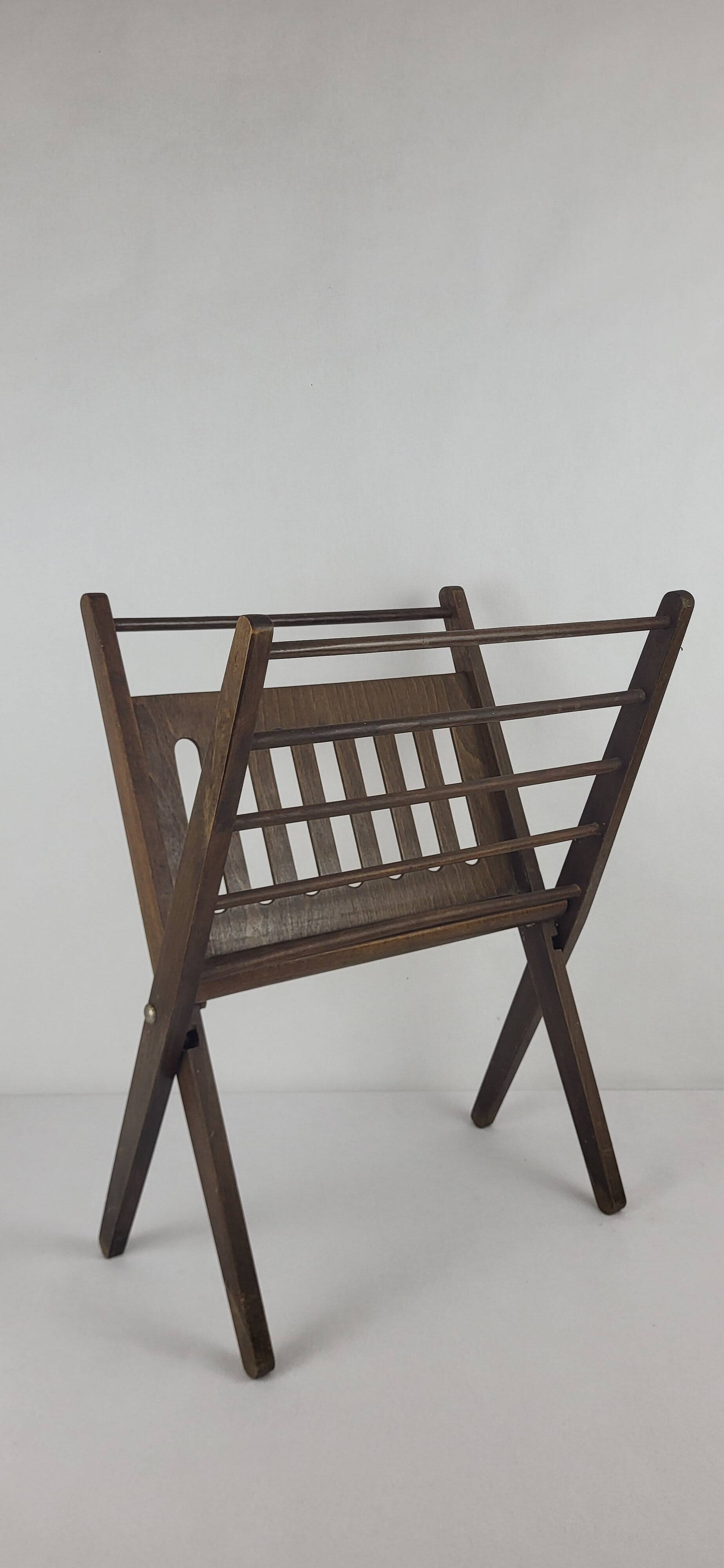 Cees Braakman magazine rack, 1960