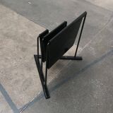 Postmodern vintage magazine rack by Markus Börgens for D-Tec, 1980s.