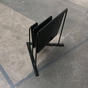 Postmodern vintage magazine rack by Markus Börgens for D-Tec, 1980s.