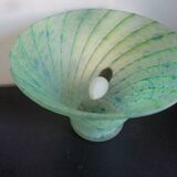 Glass pastry table lamp