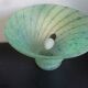 Glass pastry table lamp