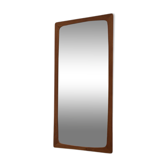 Antique teak mirror