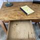 Vintage boarding school desk