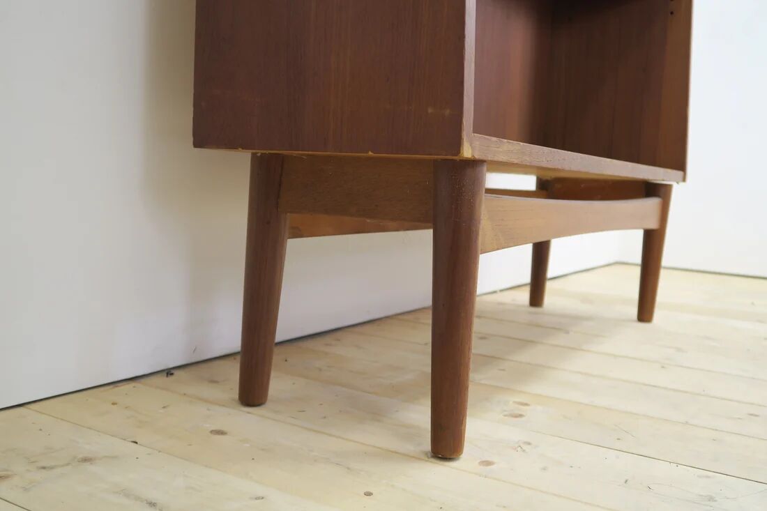 Teak Mid-Century Bookcase – Johannes Sorth (Denmark, 1960s)