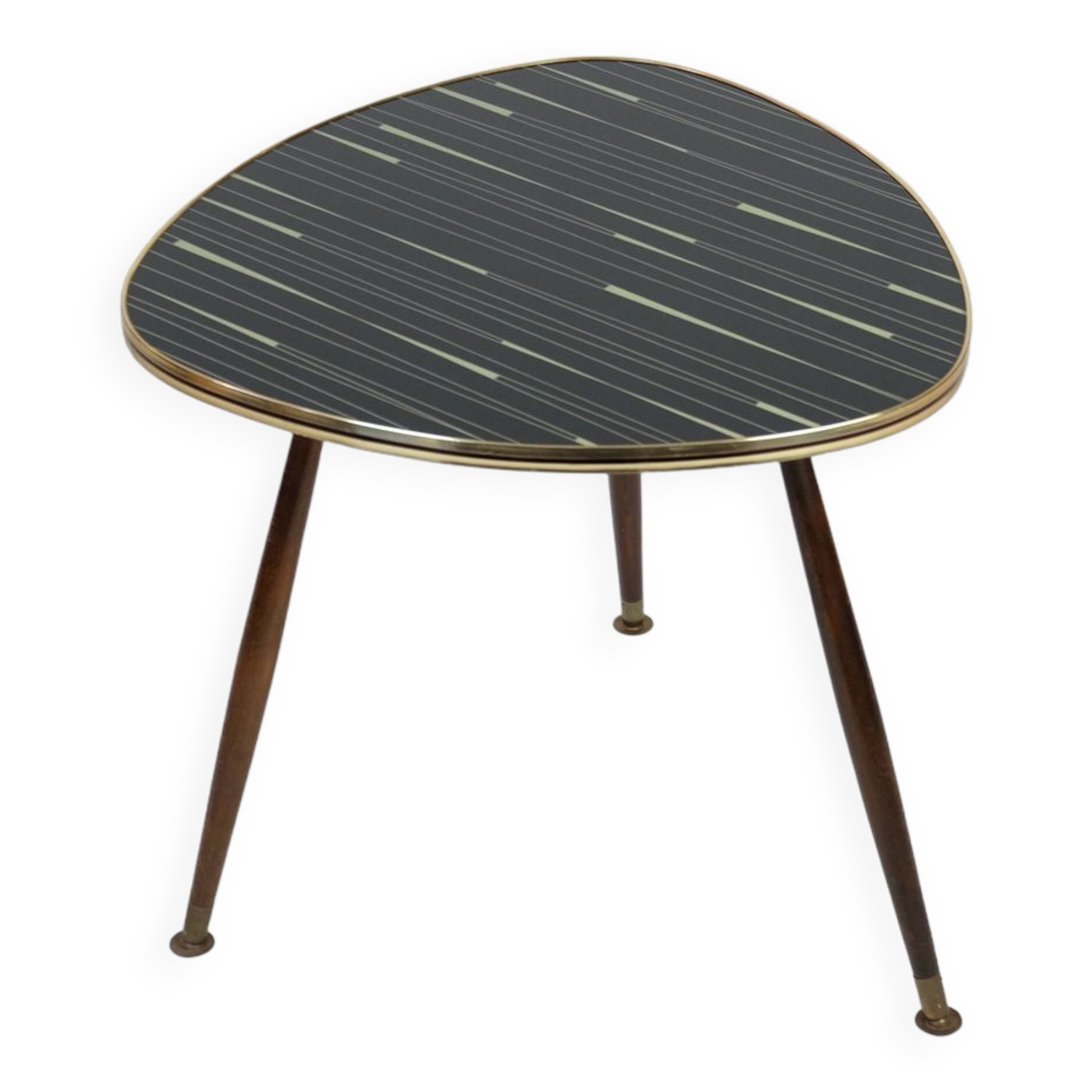 Vintage coffee table 50er glas midcentury