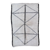 Tapis Marocain  Marmoucha blanc -  245 x 154 cm