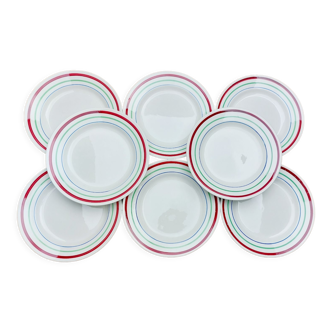 8 Gien Gildas plates