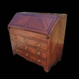 Commode toscane ancienne, époque Louis XVI, fin XVIIIe siècle, placage de n