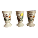 Trio of coffee cups