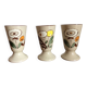 Trio of coffee cups