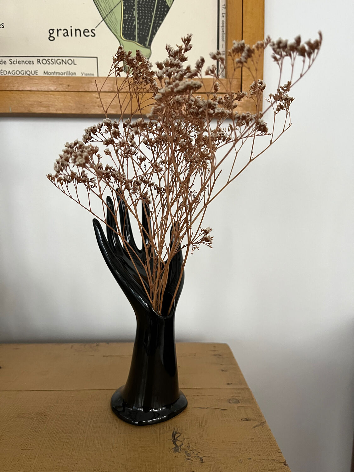 Main vintage ring holder soliflore