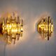 Pair of Venini appliques, Italy, 1970