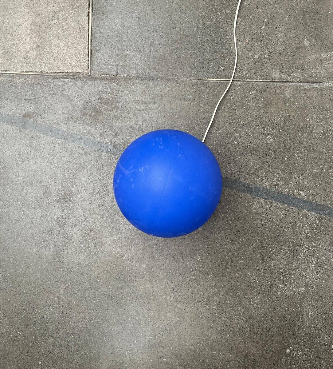 Postmodern balancing floor lamp model Penguin by Dominic Symons for Flötotto.