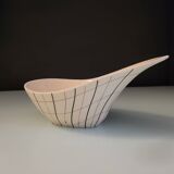 Saucière Calypso – céramique Salins-les-Bains – design graphique, anné