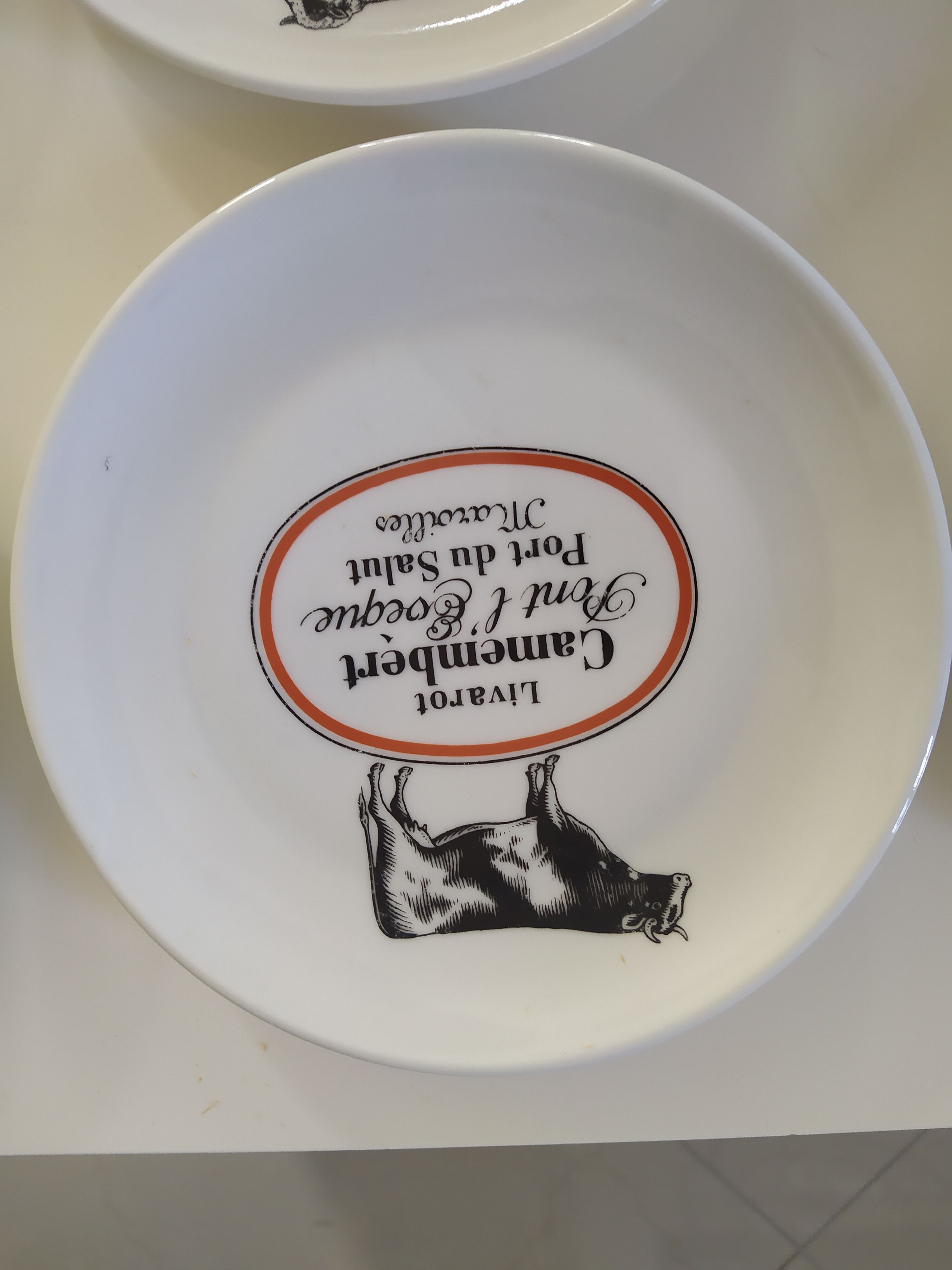 Assiettes à fromage Auteuil