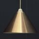 Plafonniers danois, abat-jour en onyx