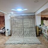 Authentic Beni Ourain Rug 300x200 cm - 100% Wool, Handmade
